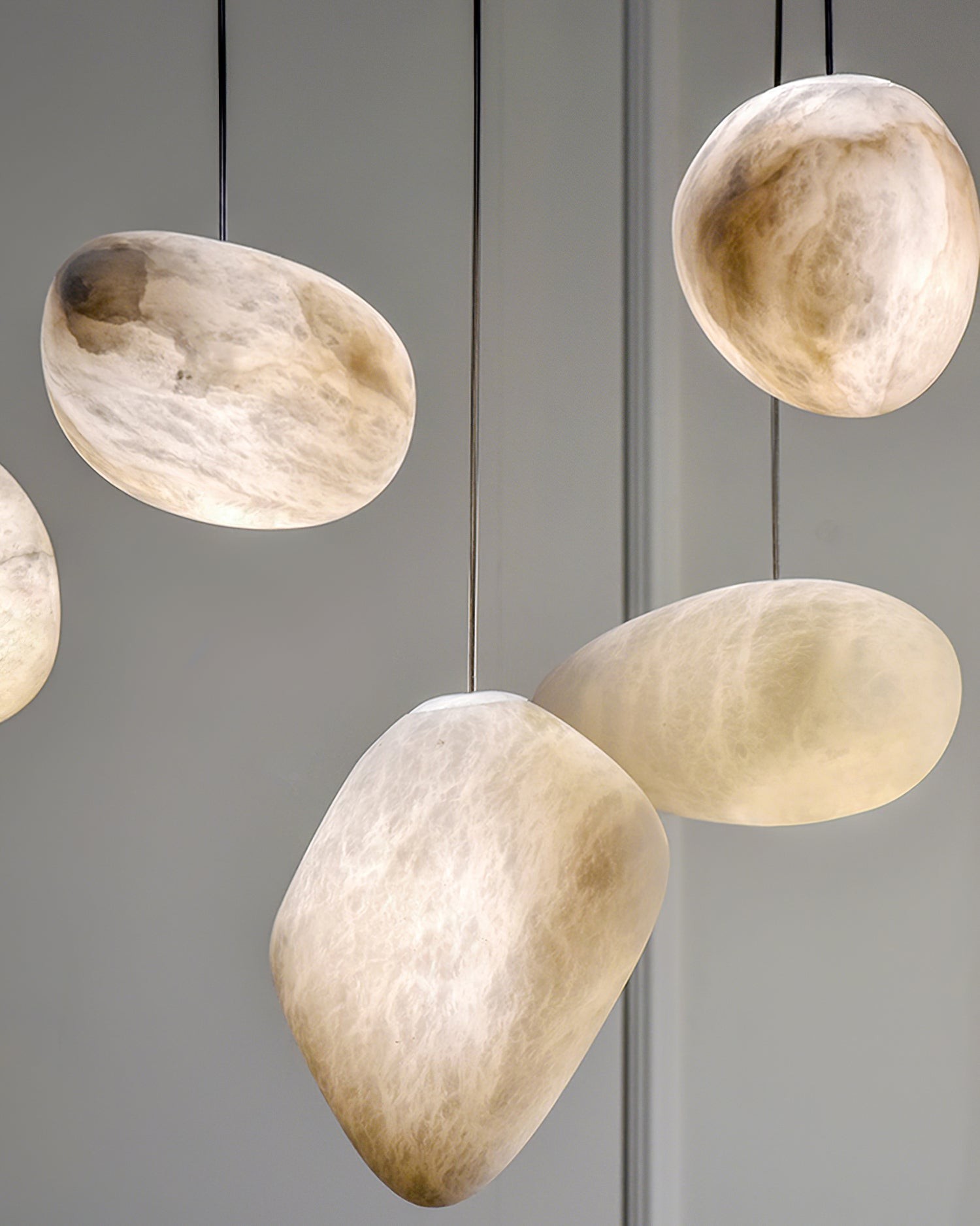 Pebbles Alabaster Pendant Lamp M334