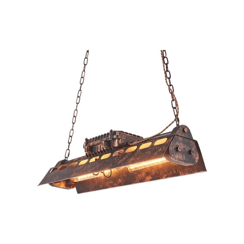 Vintage Industrial Loft Chandelier - Steampunk Style Lighting S222