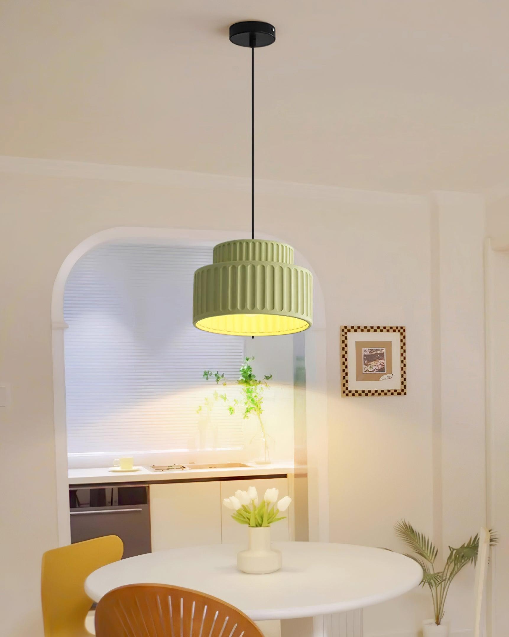 Nordic Resin Column Pendant Lamp M149