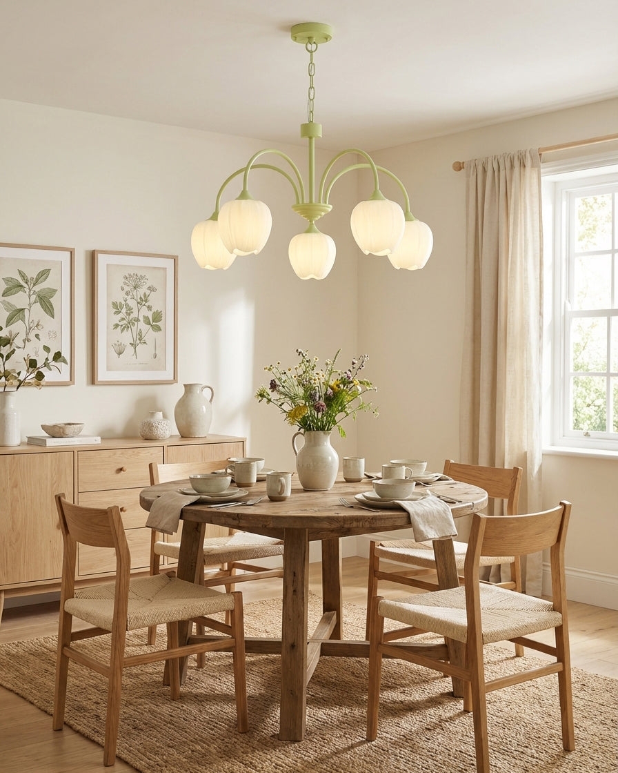 Tulip Matcha Chandelier T1588