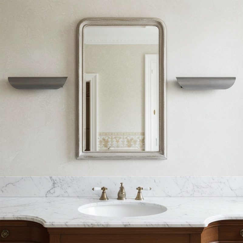 Hidra Modern Metal Wall Sconce - Minimalist Down-Light Sconce for Modern Homes T737