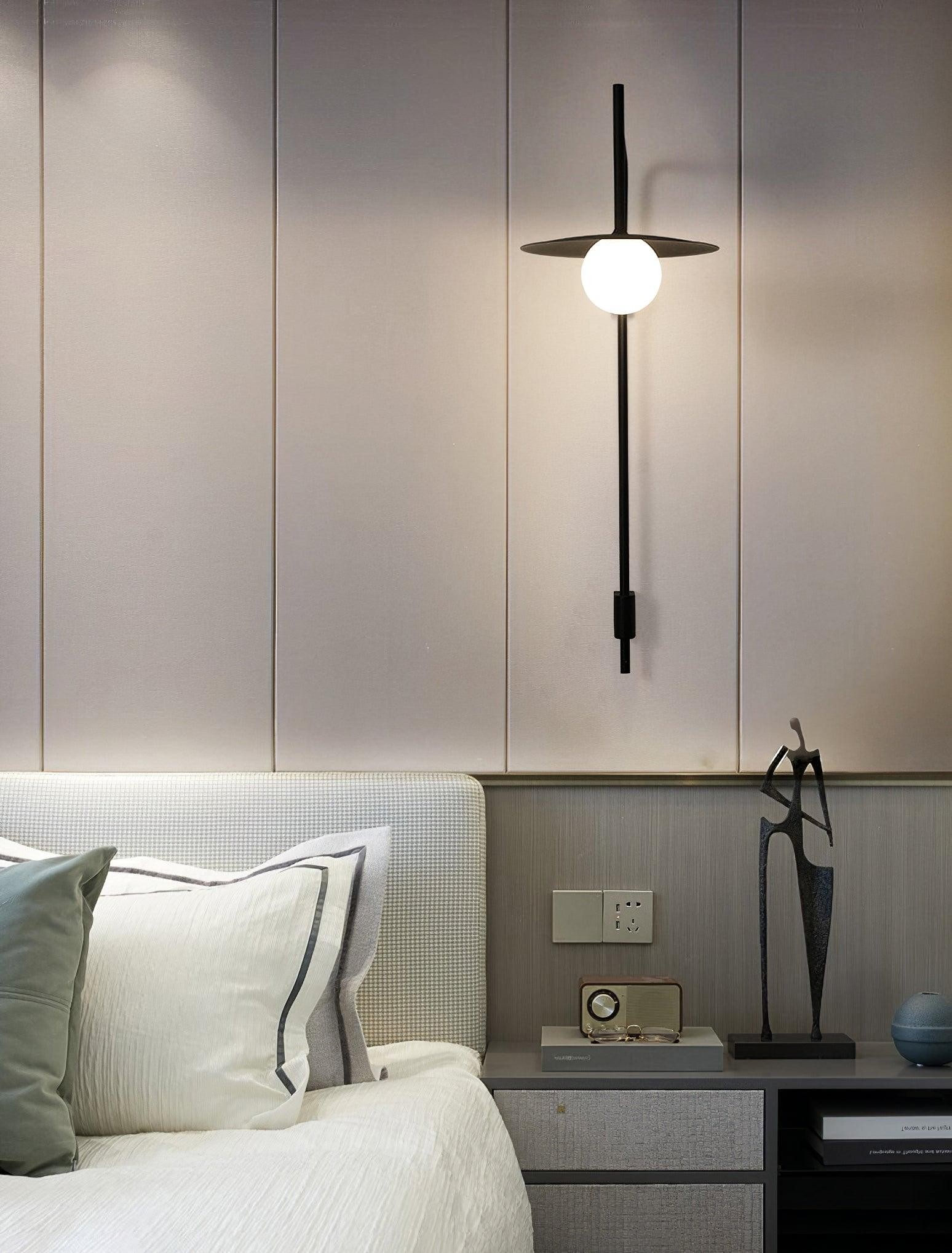 Nordic Swing Arm Wall Lamp for Living Room G26