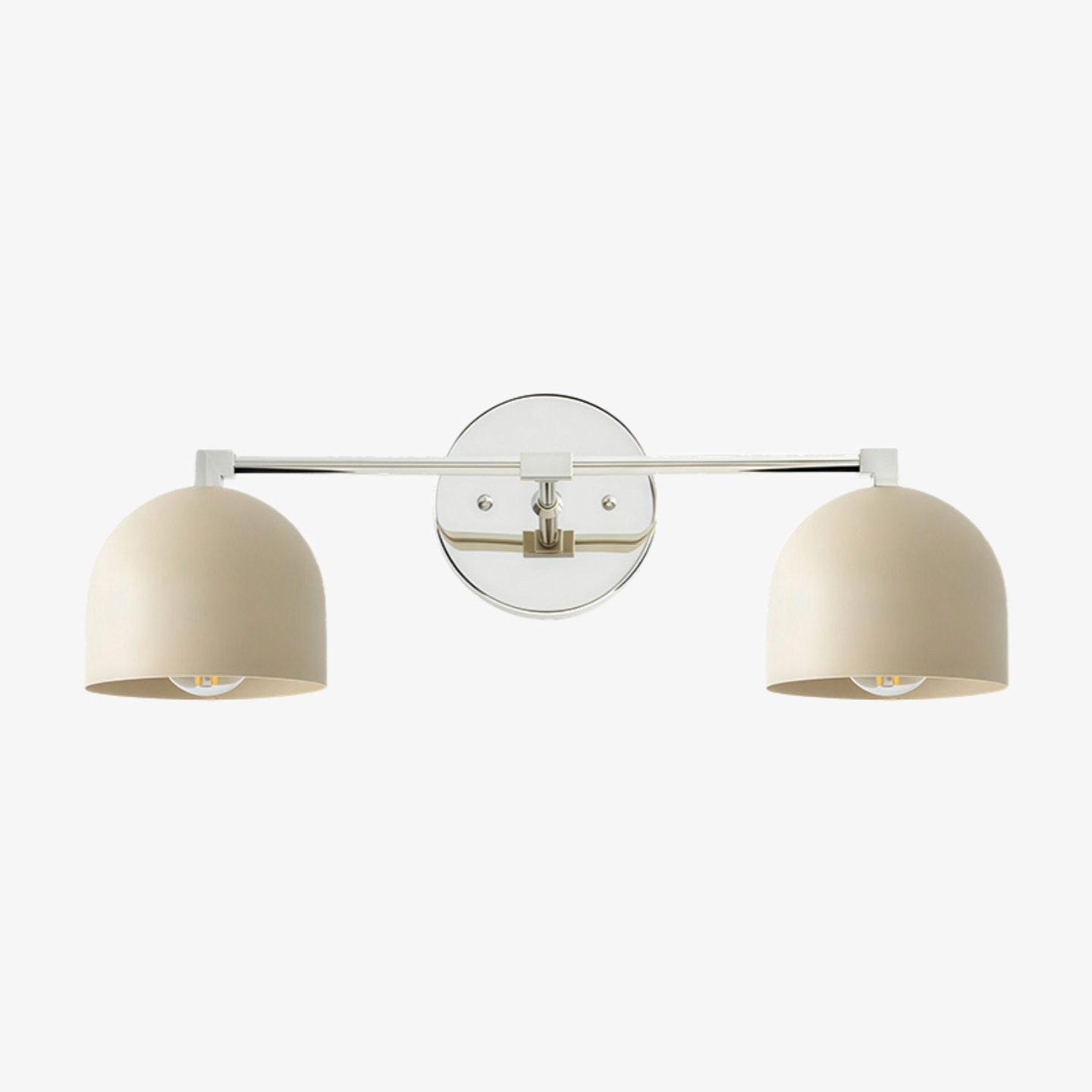 Metio Dome Mid-Century Deep Ball Vanity Lamp - Brass Wall Sconce T412