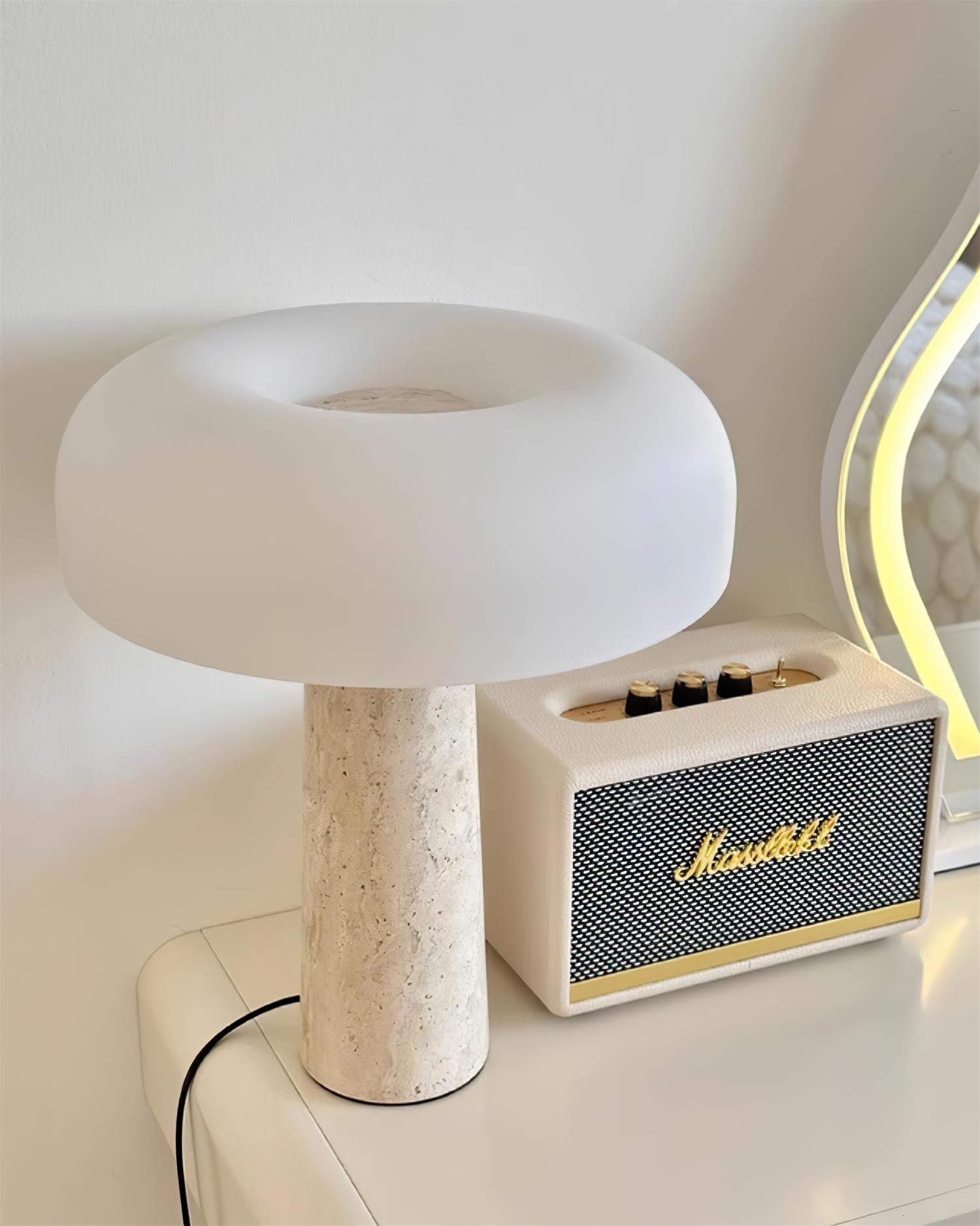Kine Travertine Table Lamp T1276