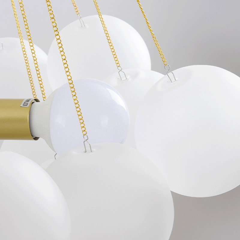 Cloud Orb Chandelier