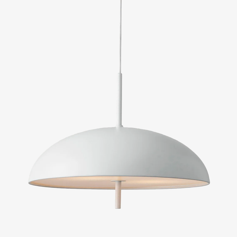 Aurelia Pendant Lamp - Sculptural Metal Frame with Sleek Shade for Dining and Entry T770