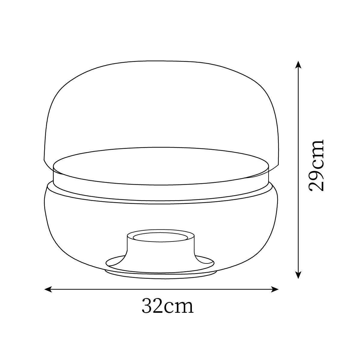 Macaron Glass Modern Table Lamp M138