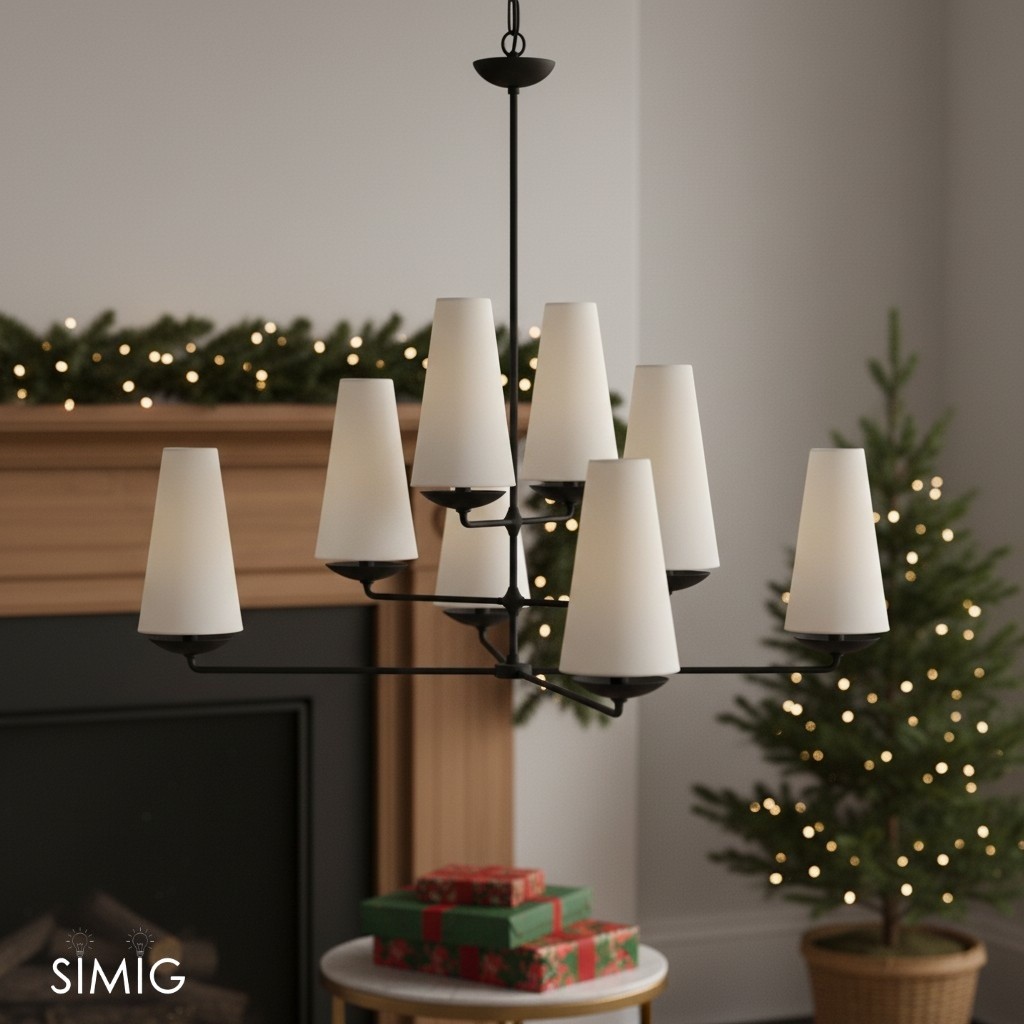 Luxe Vertical Pendant Light – Contemporary Design for Living Room T101