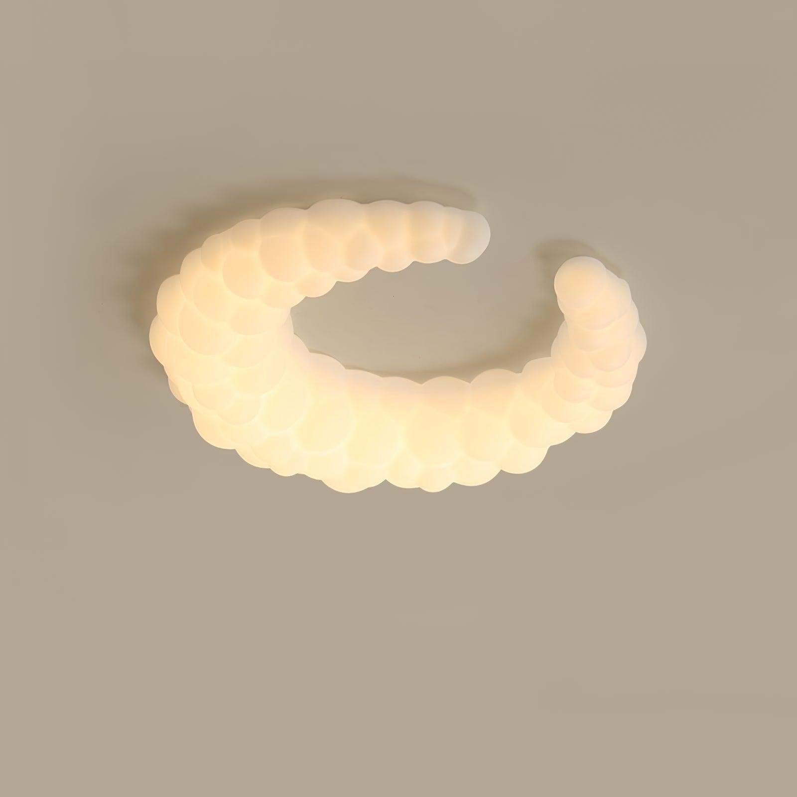 Cream Style Moon Ceiling Lamp M478