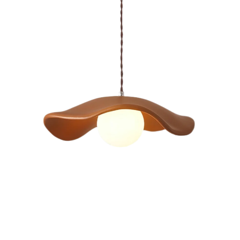 Yumi Sculptural Resin Elegance Minimalist Pendant Light T2169