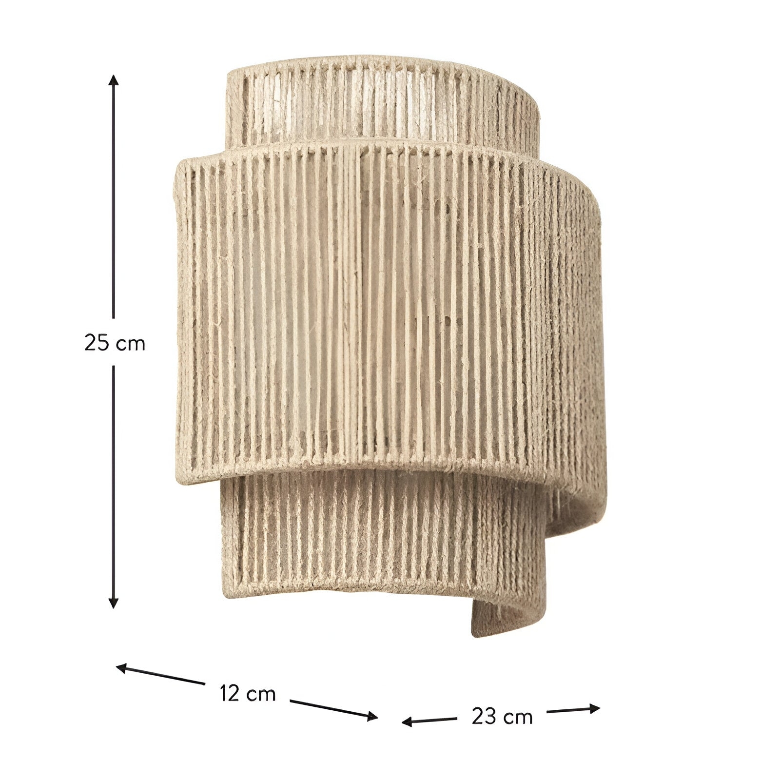 Bohemian Vintage Hand Woven LED Wall Light T2018