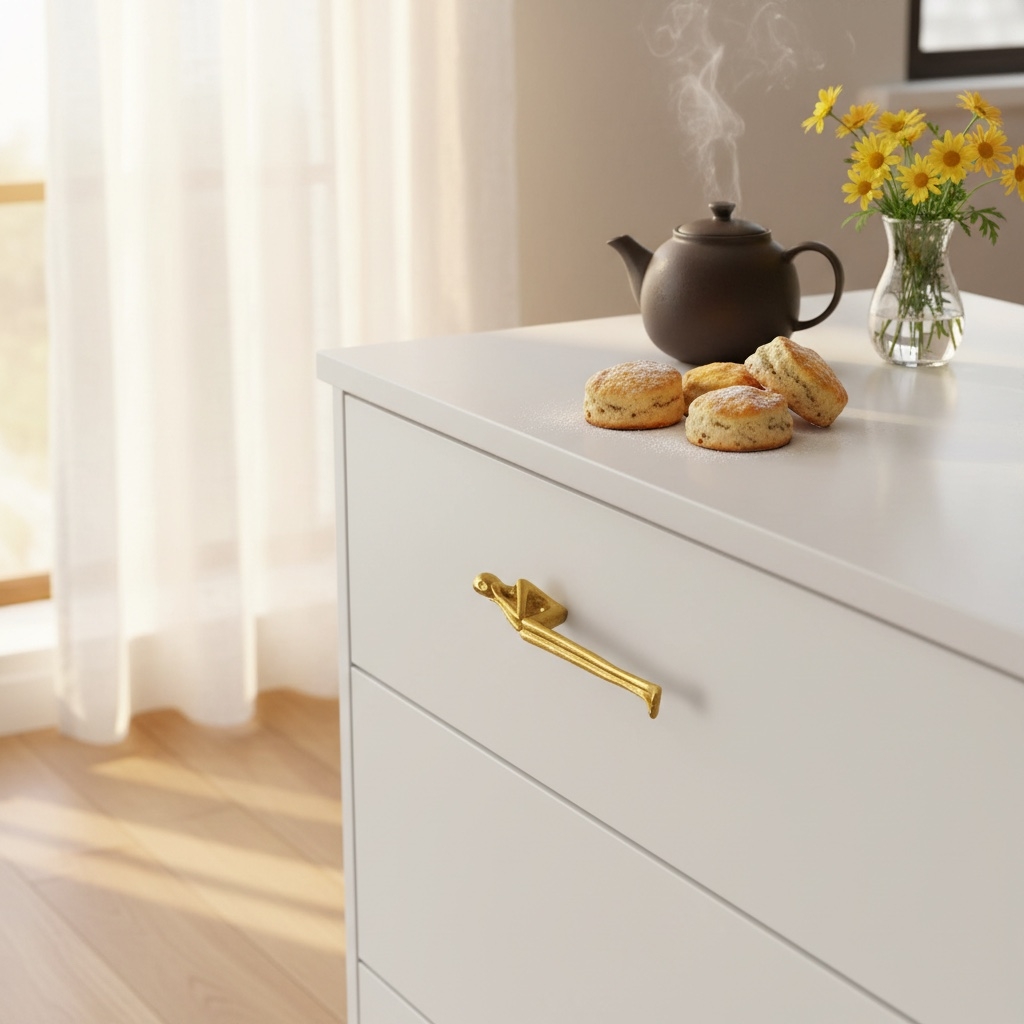 Verlitho Statement Cabinet Handle - Gallery Inspired Hardware Home Decor T1116