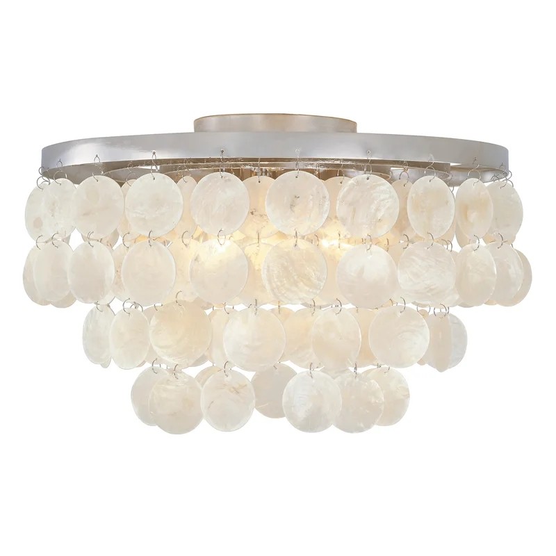 Tiered Flush Mount Chandelier