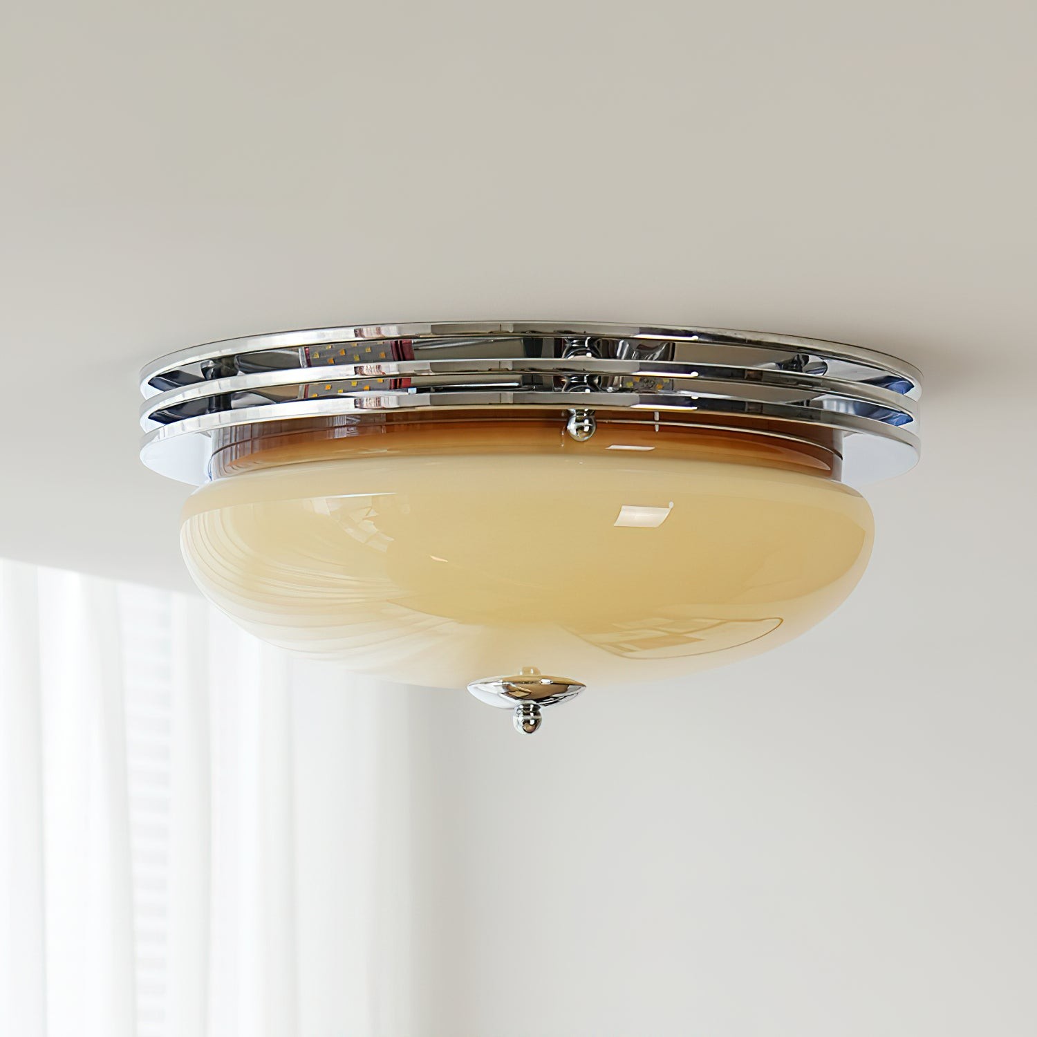 Bauhaus Egg Tart Ceiling Light P034