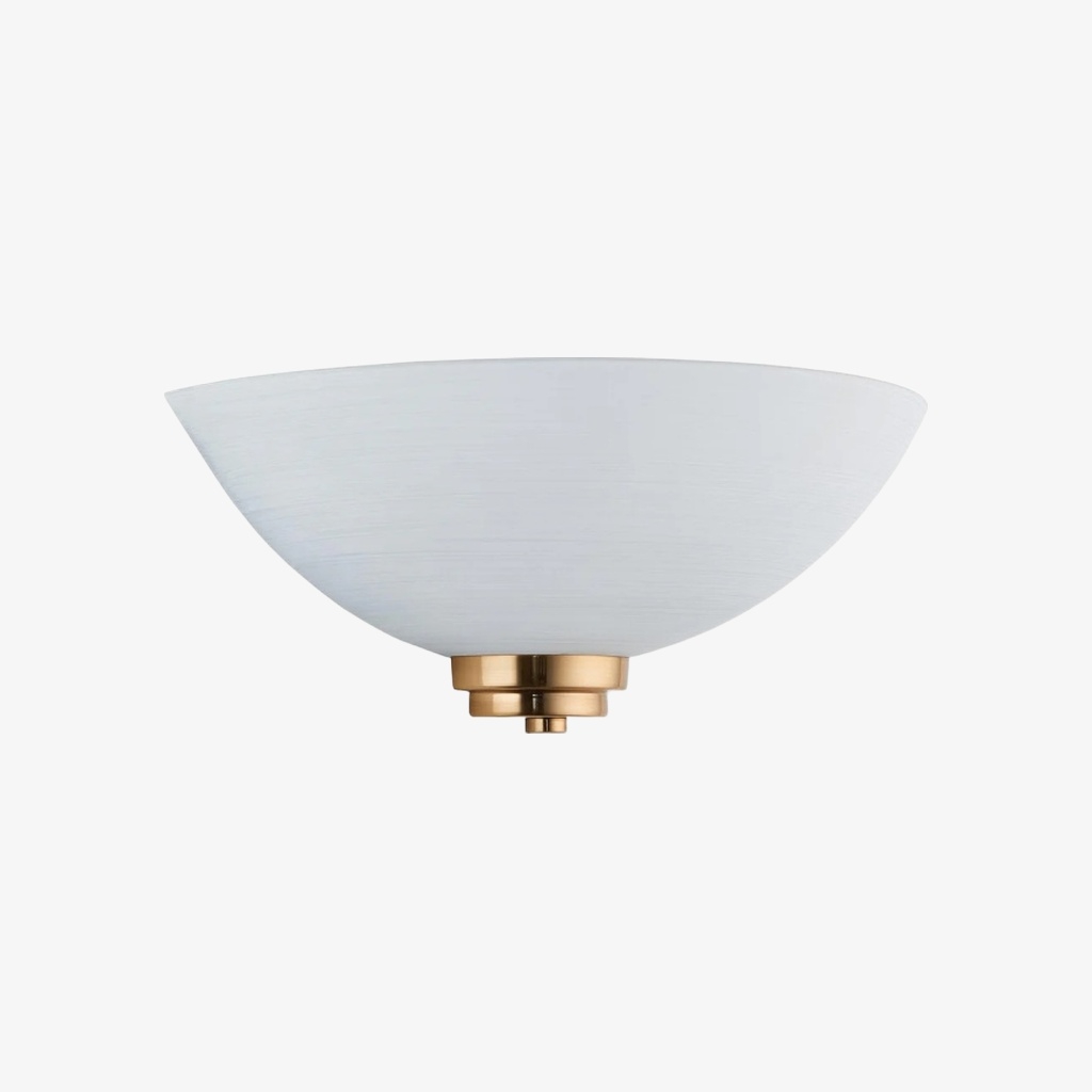 Lunetal Uplighter Retro Art Deco Profile Sconce - Decorative Wall Lamp for Entry or Study T840