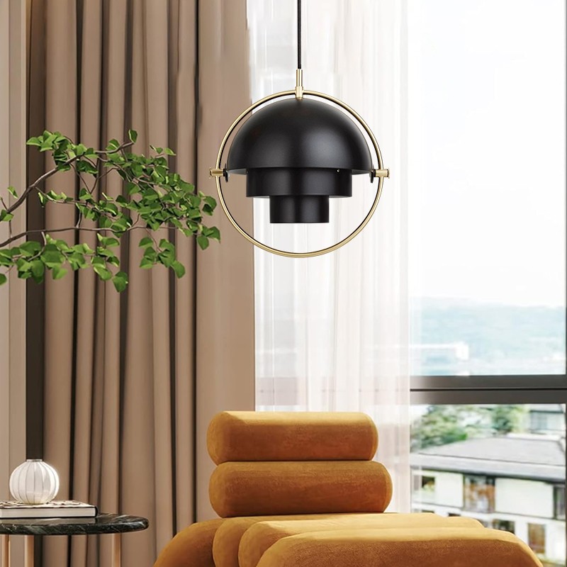 Multiva Pendant Light - Modern Metal Design for Living Room