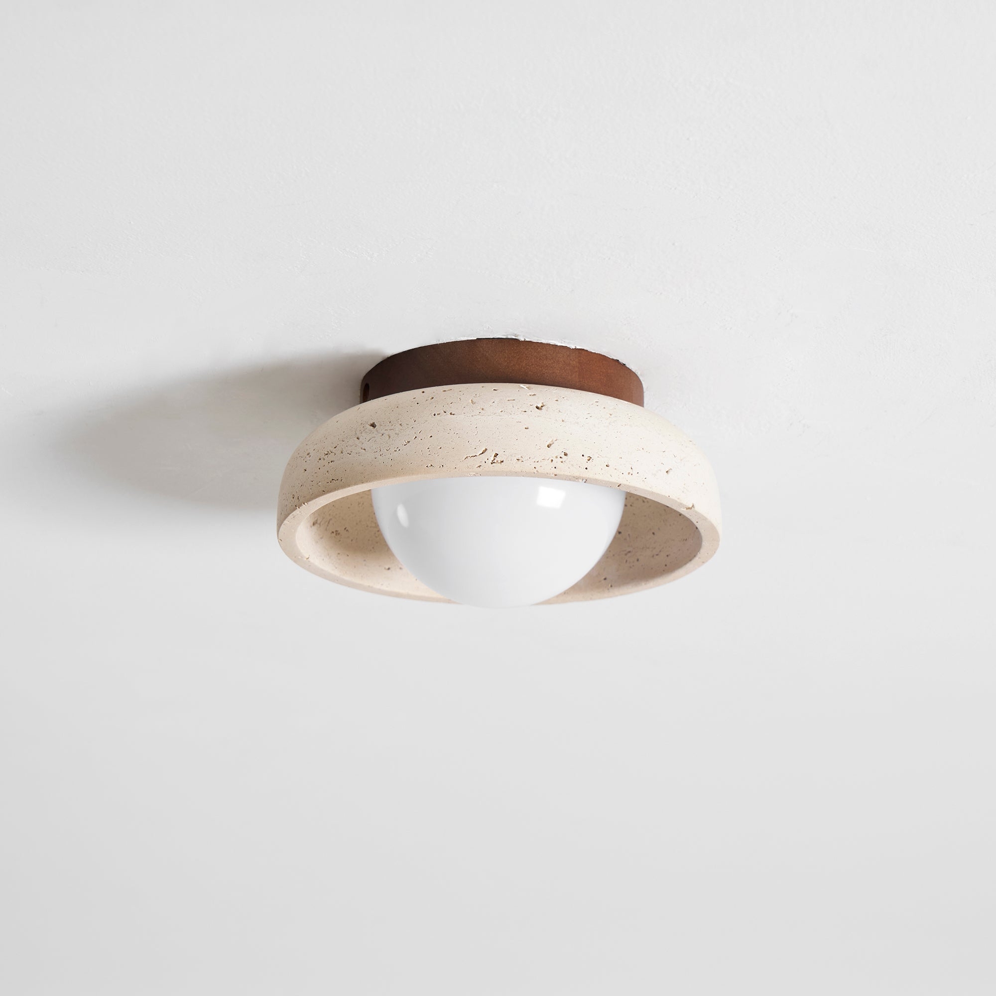 Piedra Travertine Ceiling Lamp T1906