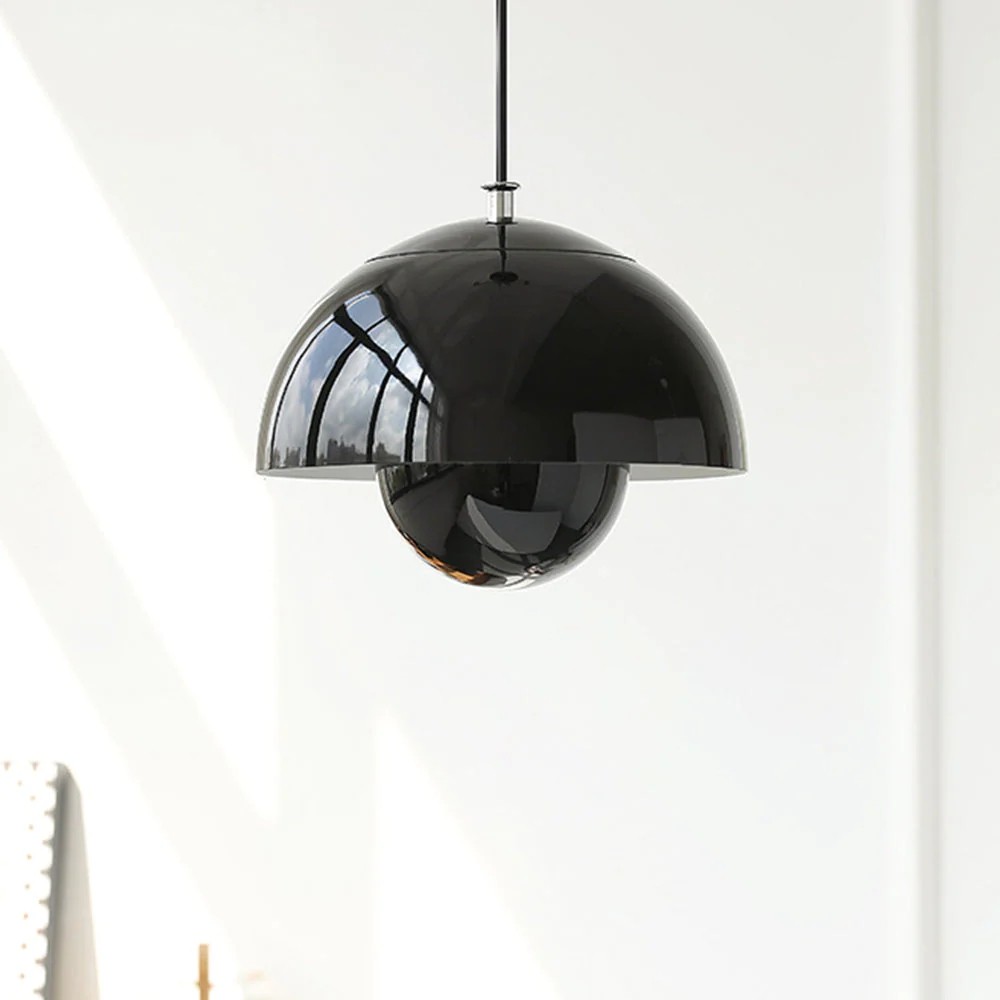 Scandinavian Metal Flower Pendant Light - Living Room Fixture S97
