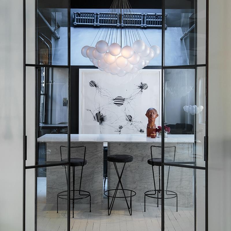 Cloud Orb Chandelier