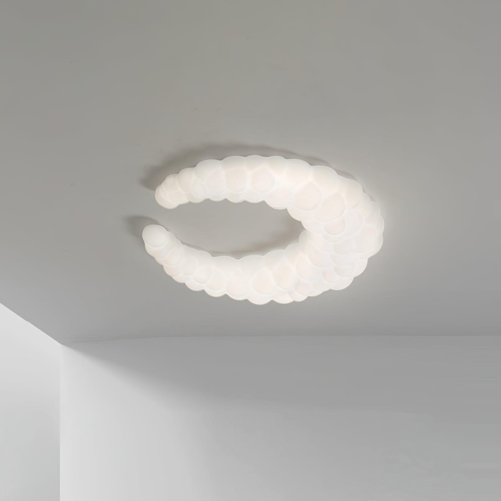 Cream Style Moon Ceiling Lamp M478