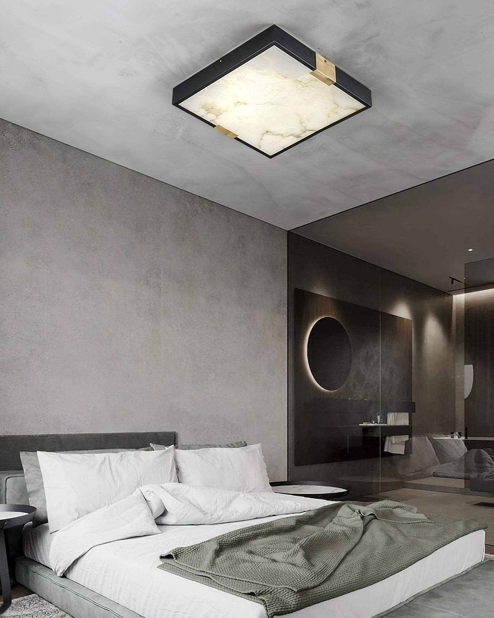 Lucien Alabaster Ceiling Light T1656