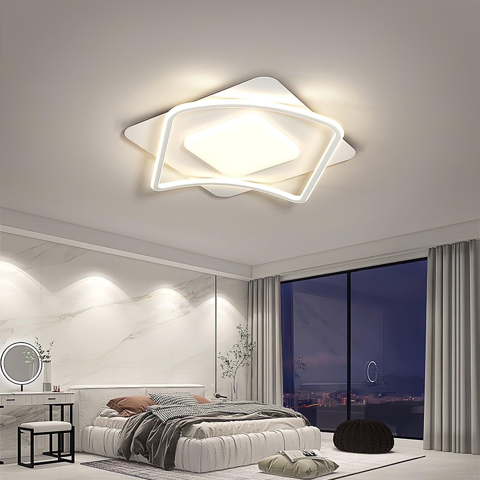 Minimalist Geometry LED Ceiling Light M438