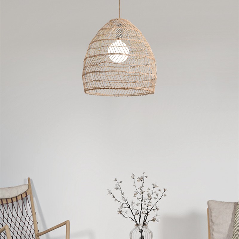 Farmhouse Cage Atami Art Rattan Light