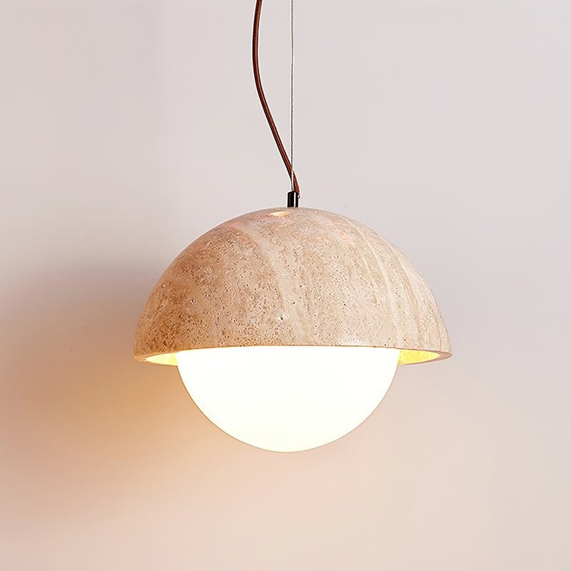Split Sphere Pendant Light Sculptural Modern - Dining Room Lighting M560
