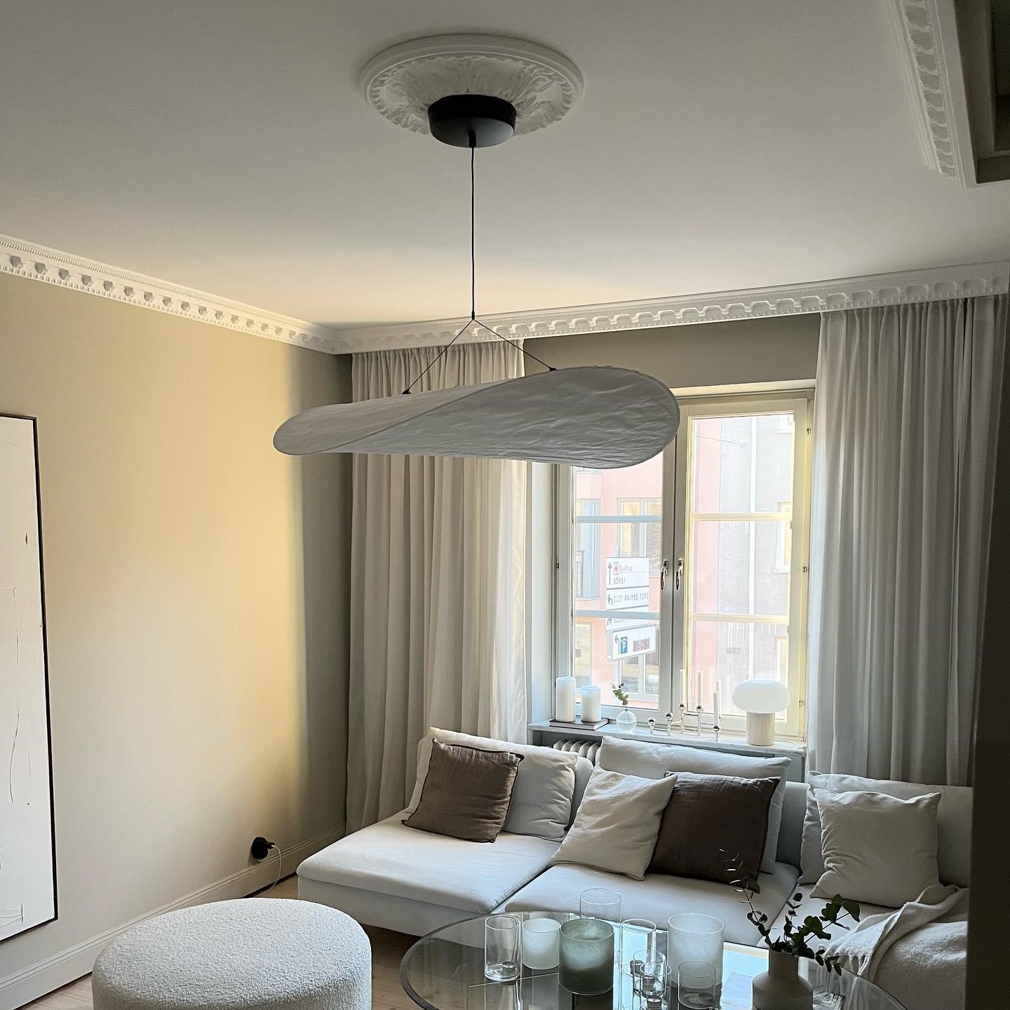 Tense Pendant Lamp - Contemporary Silk Design for Dining Area S51
