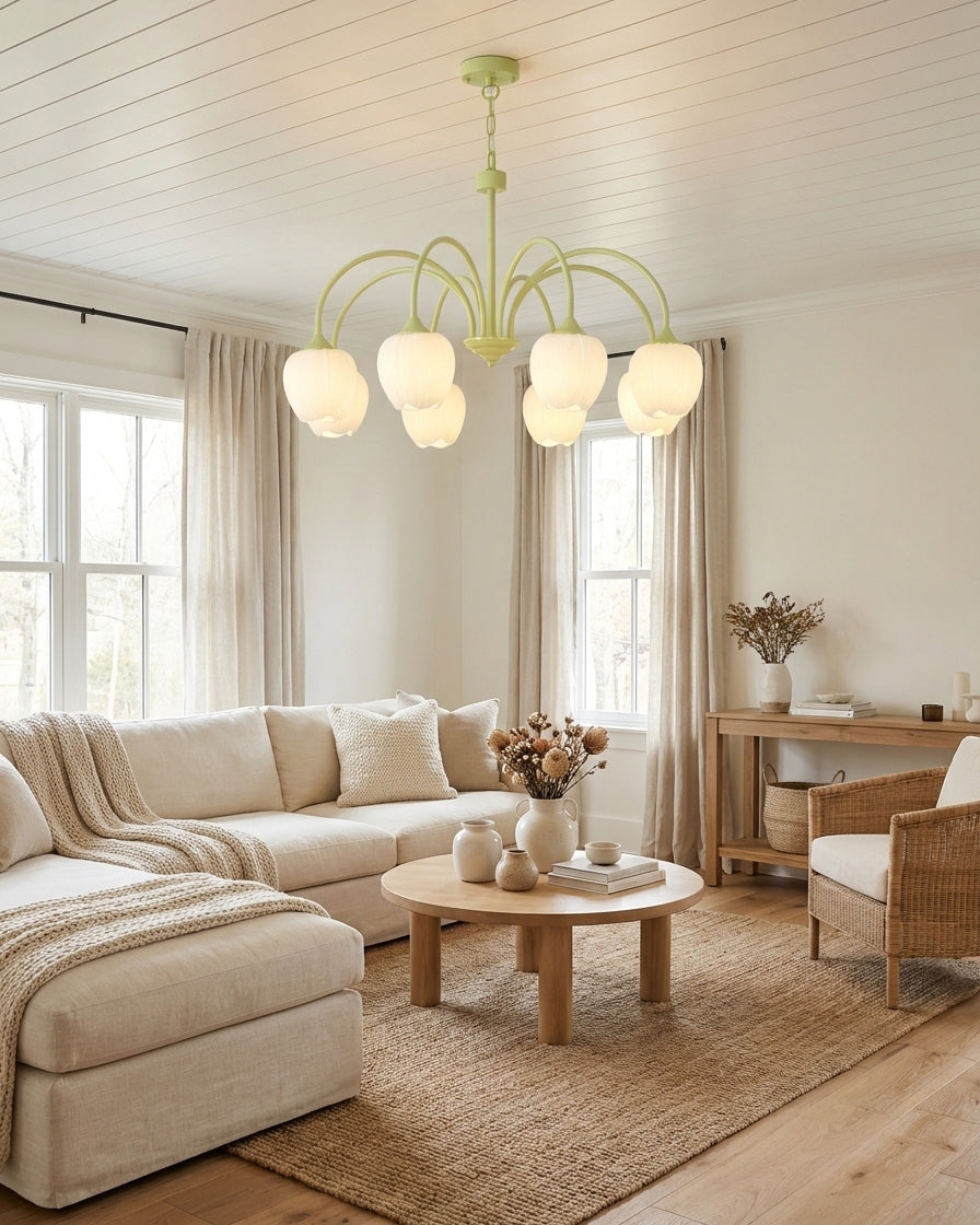Tulip Matcha Chandelier T1588