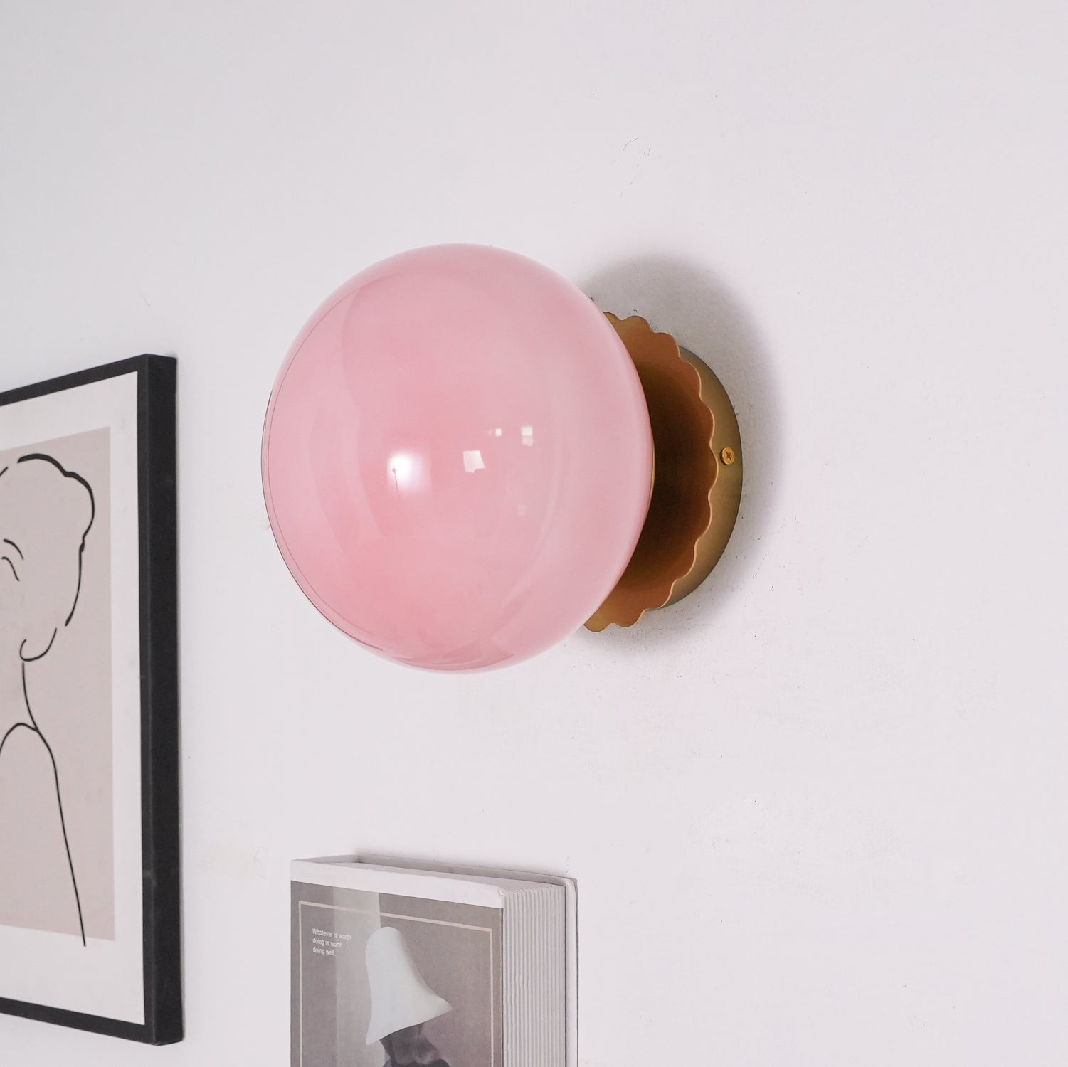 Bauhaus Spherical Glass Wall Lamp S176