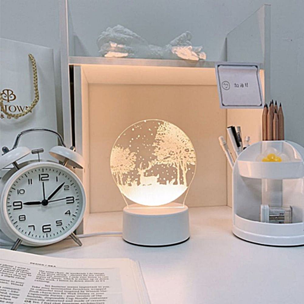 Cartoon 3D Desk Lamp