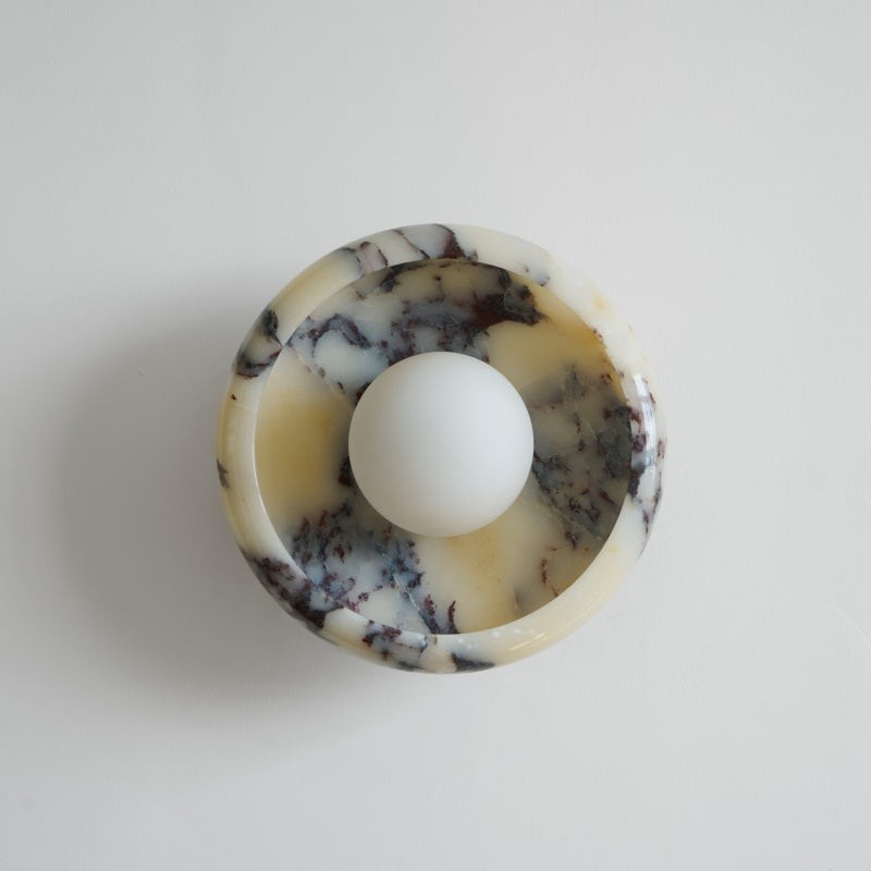 Bowl - Shaped Marble Wall Lamp P064