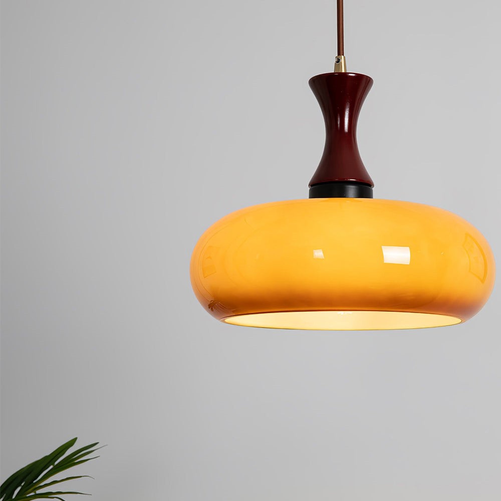 Retro Bauhaus Glass Pendant Light S86