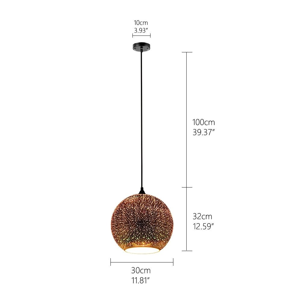 Modern 3D Colorful Nordic Pendant Lamp