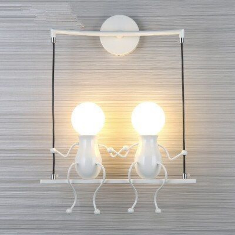 Cartoon Robot Wall Light