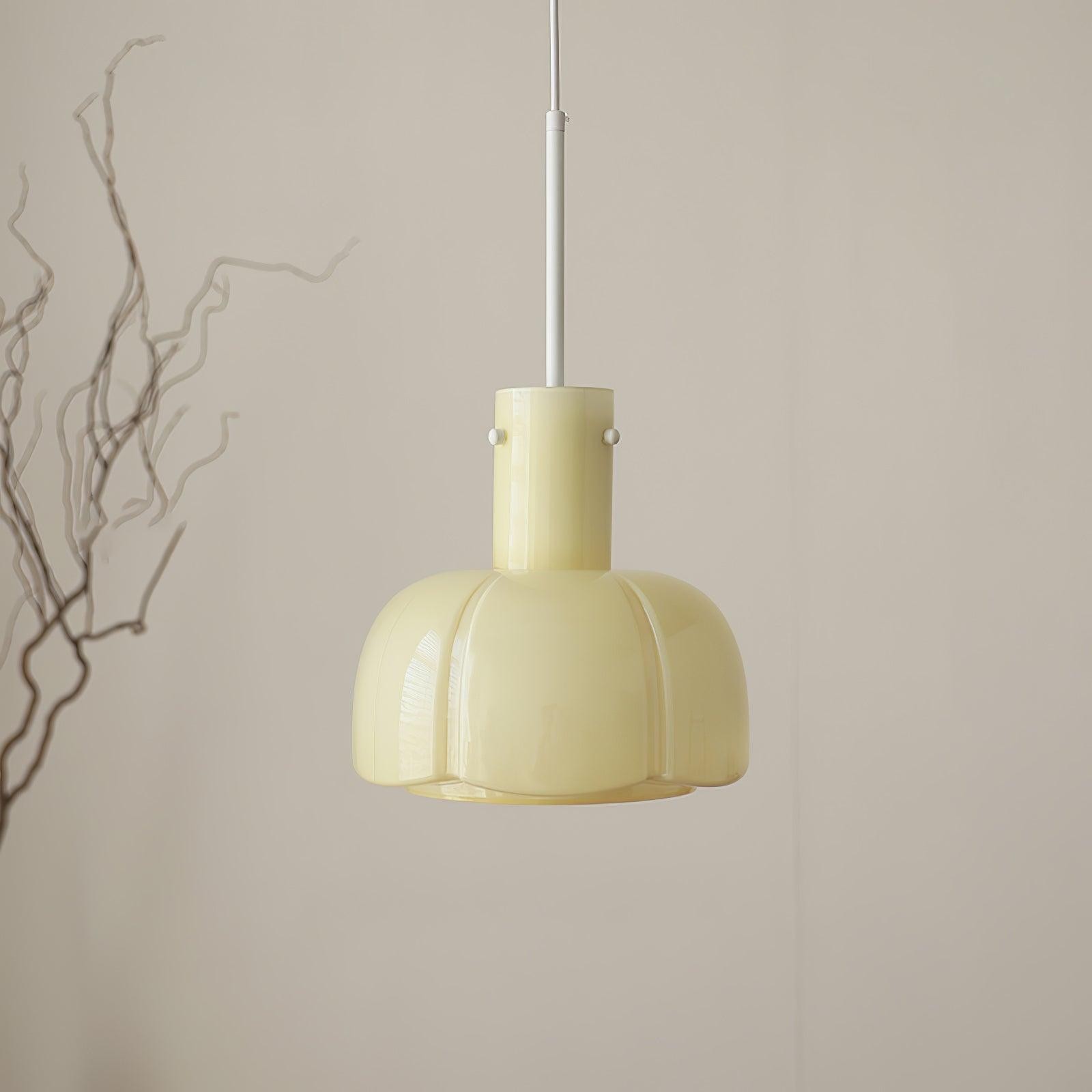Medieval Style Glass Bud Pendant Lamp M352