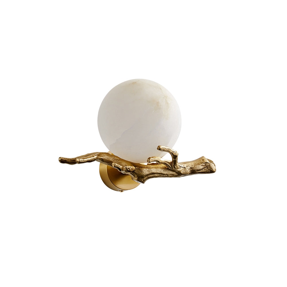 Retro Twigs Alabaster Wall Lamp T1659