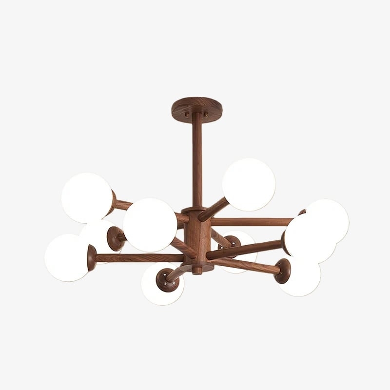 Orrise Molecular Design Ceiling Lamp - Artistic Branch Lighting Chandelier for Home Spaces T526