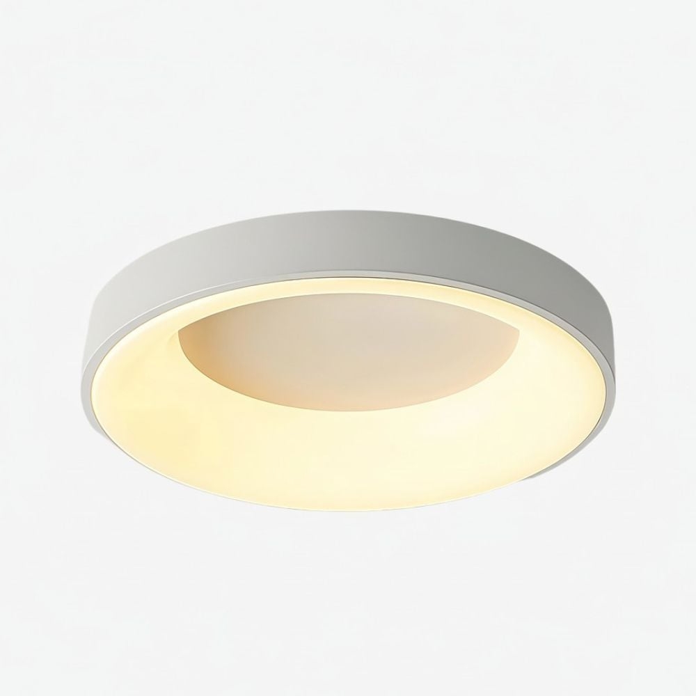 Lumiflexa Ultra Thin Round LED Ceiling Light – Minimal Hallway Design T523
