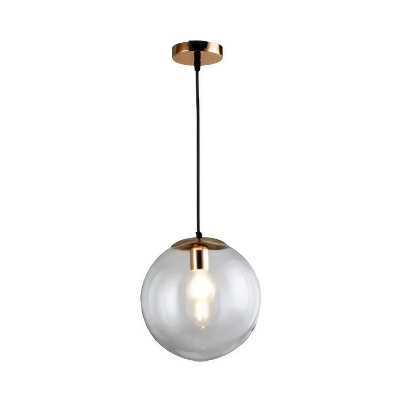Glass Ball Pendant Light