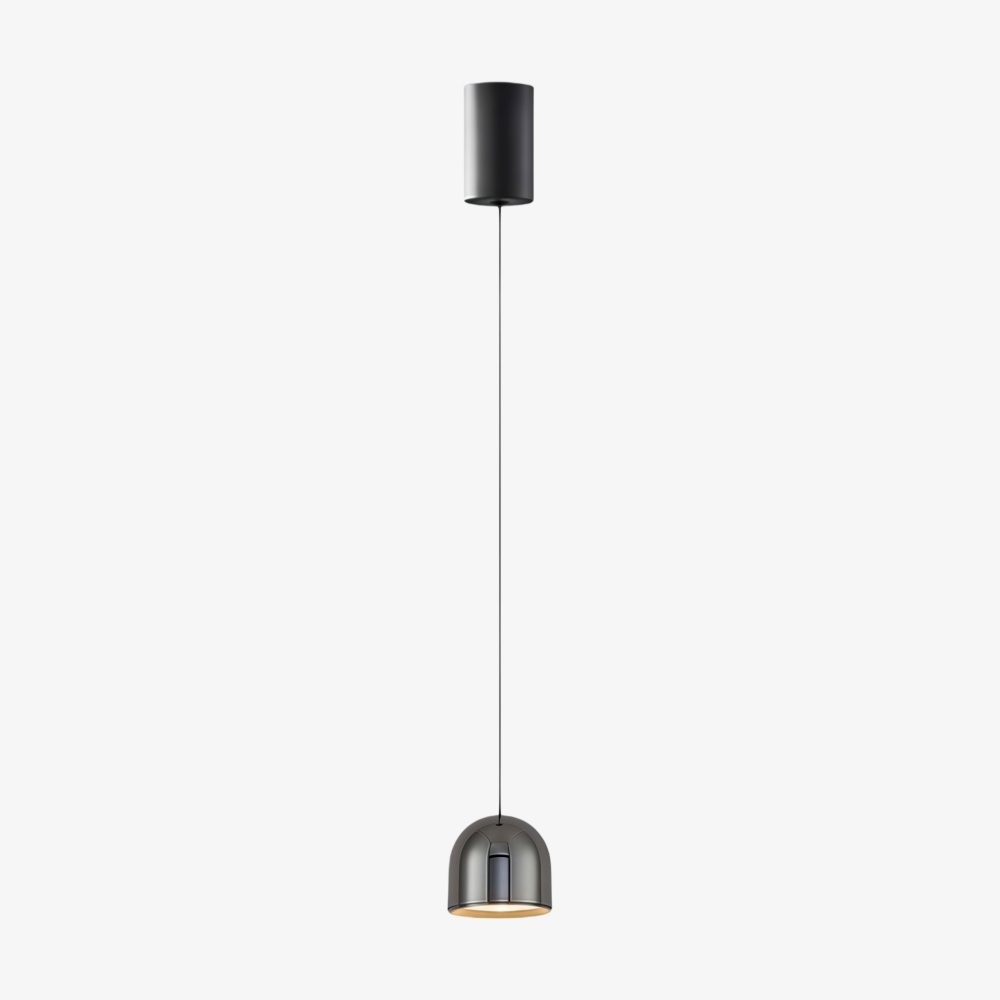 Veridia Minimalist Liftable Slim Pendant Light - Aluminum Acrylic Hanging Lamp for Bedside and Desk T2227