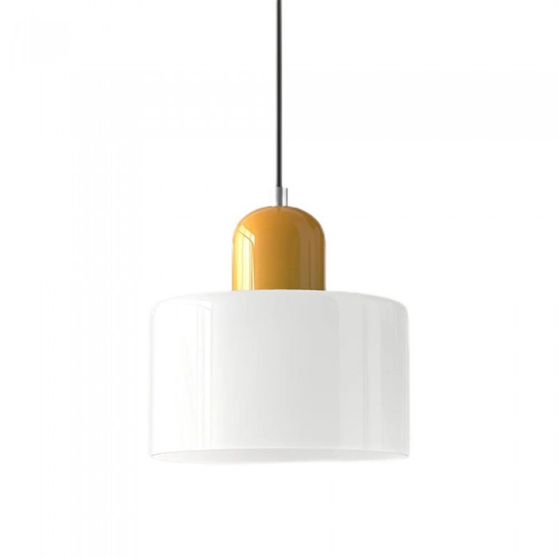 Nordic Morandi Cylinder Glass Pendant Light S66