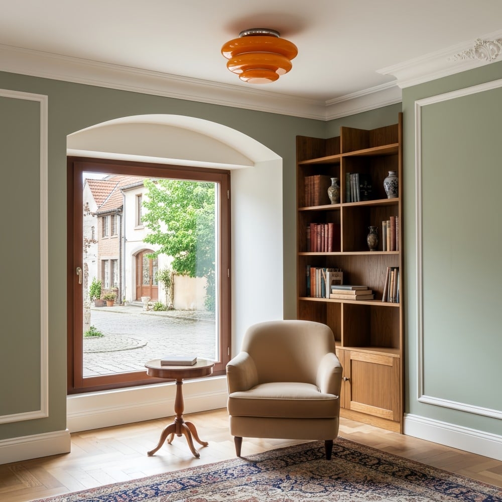 Cirren Layered Circular Ceiling Light Design – Modern Dining Area T565