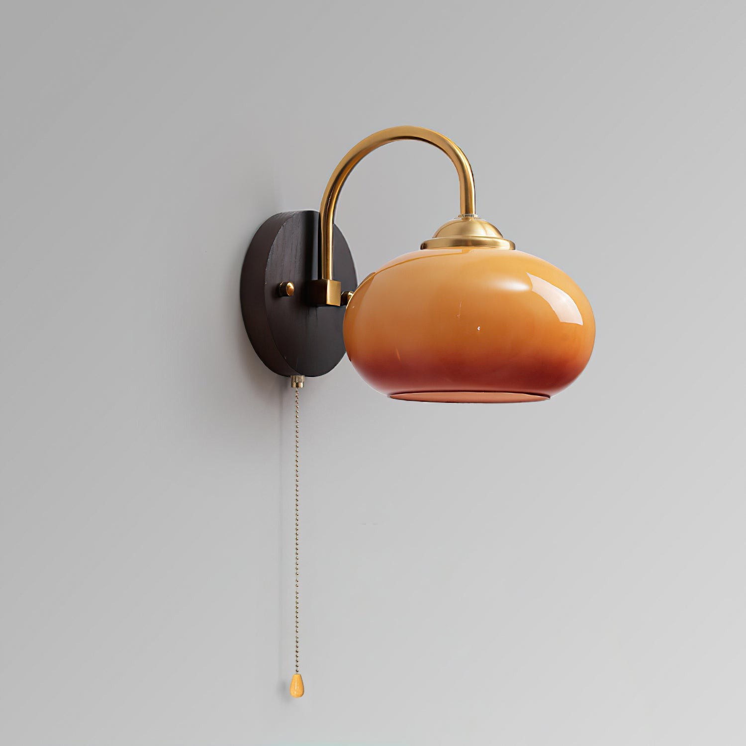 Cream Style Persimmon Wall Lamp P046