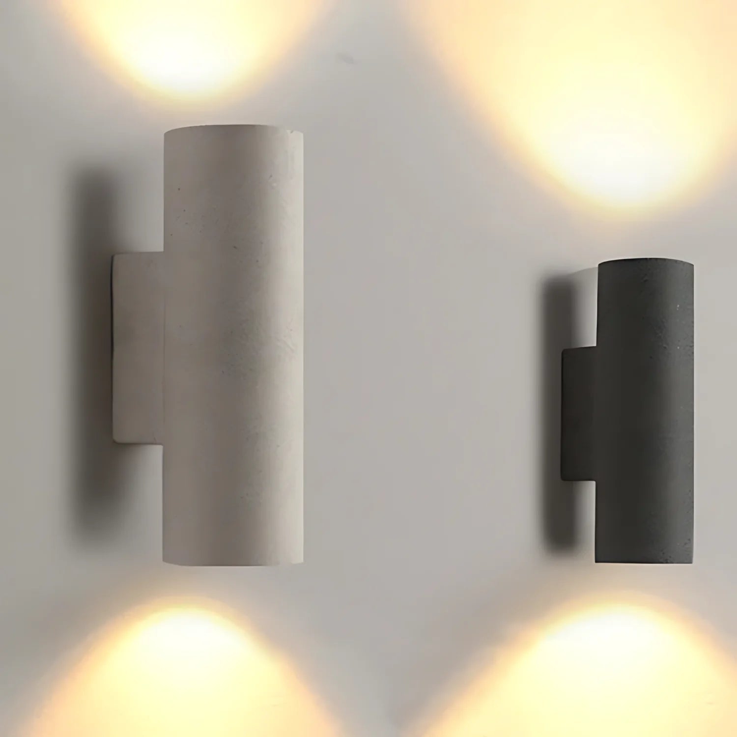 Midnight Glow Minimalist Cement Indoor Outdoor Wall Light T2001