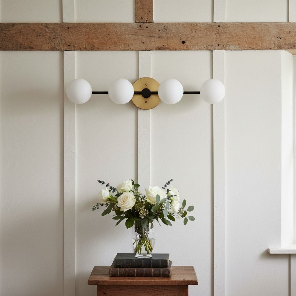 Glorica Glass Long Vanity Light - Modern Minimalist Wall Sconce Design T323