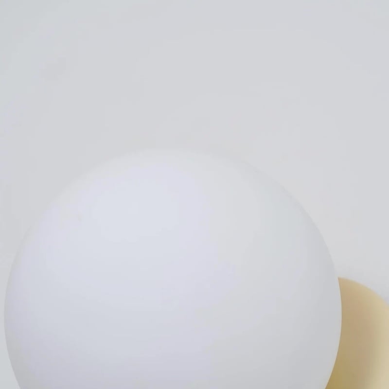 Nuevola Round Wall Lamp - Modern Metal and Glass for Hallways and Living Rooms T528