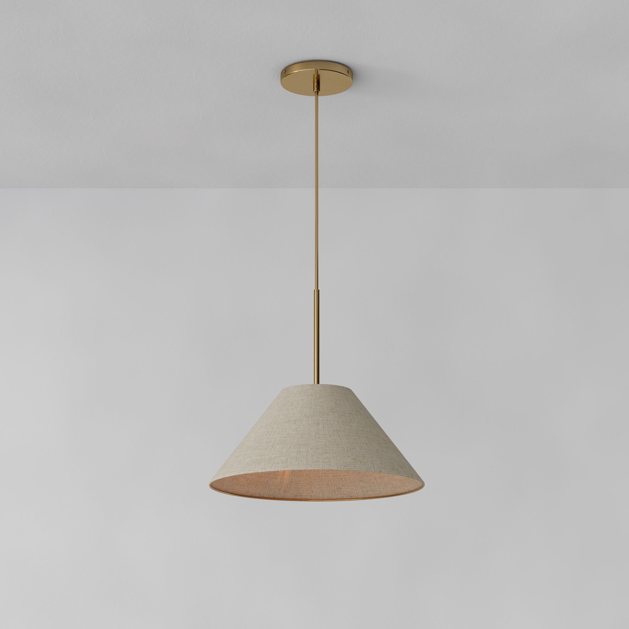 Conica Clean Line Glass Cone Pendant Fixture - Modern Bar Counter T104
