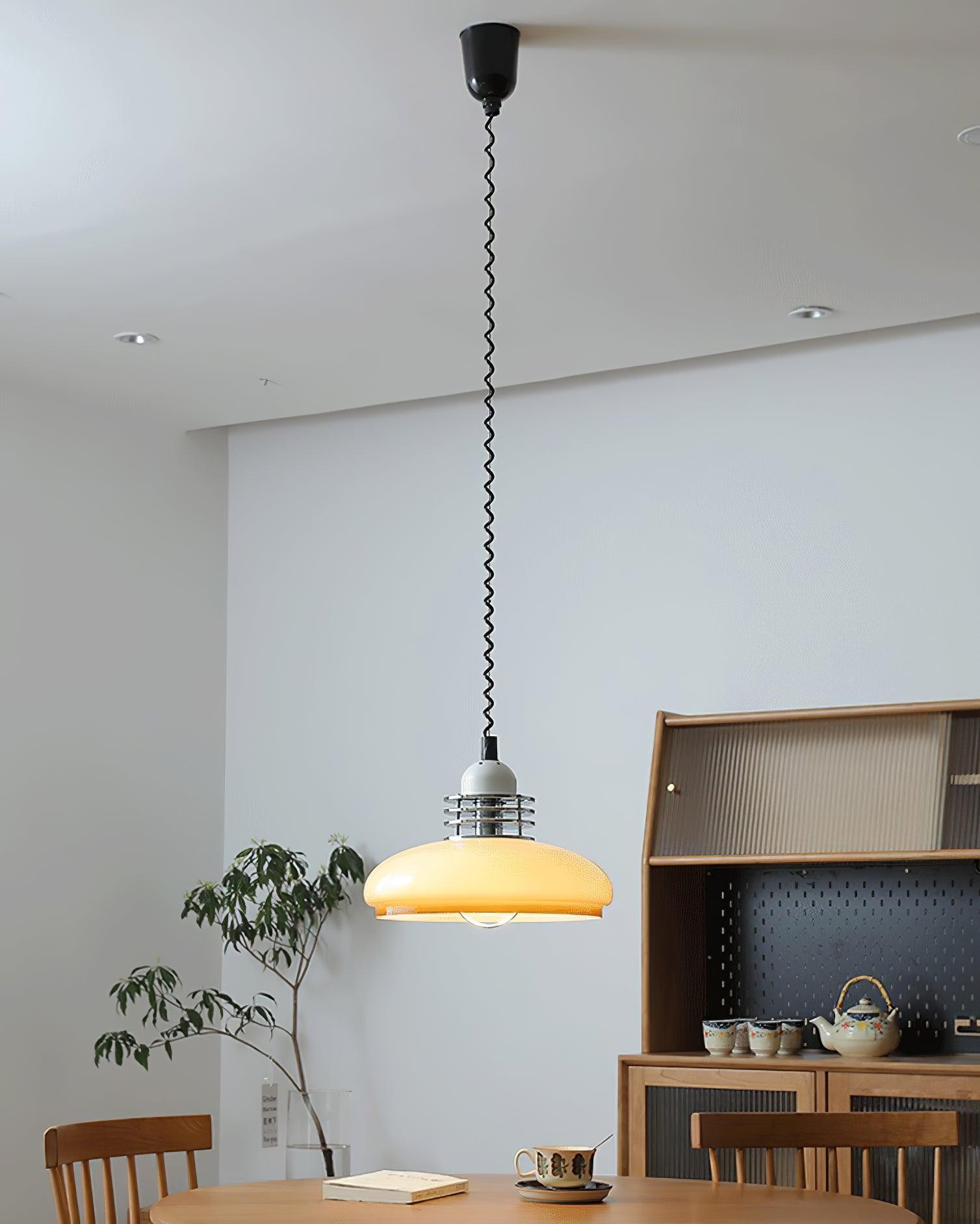 Nordic Cream Retractable Pendant Lamp M203